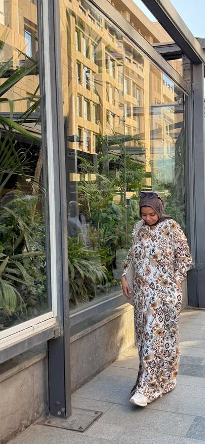 FLORAL BREEZE SHIRT DRESS