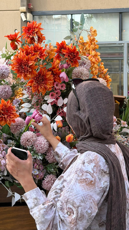MARBLE SHIRT DRESS